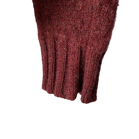 Club Monaco Men’s V Neck Sweater Jumper Burgundy Size XXL - Picture 4 of 9